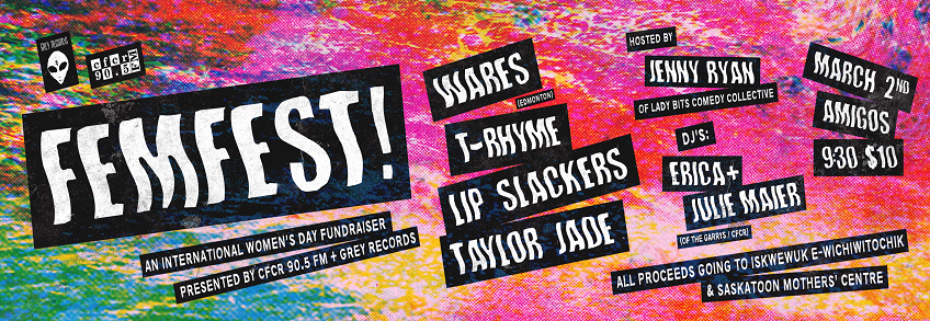 FemFest! 2018 feat: Wares, T-Rhyme, Lip Slackers, Taylor Jade