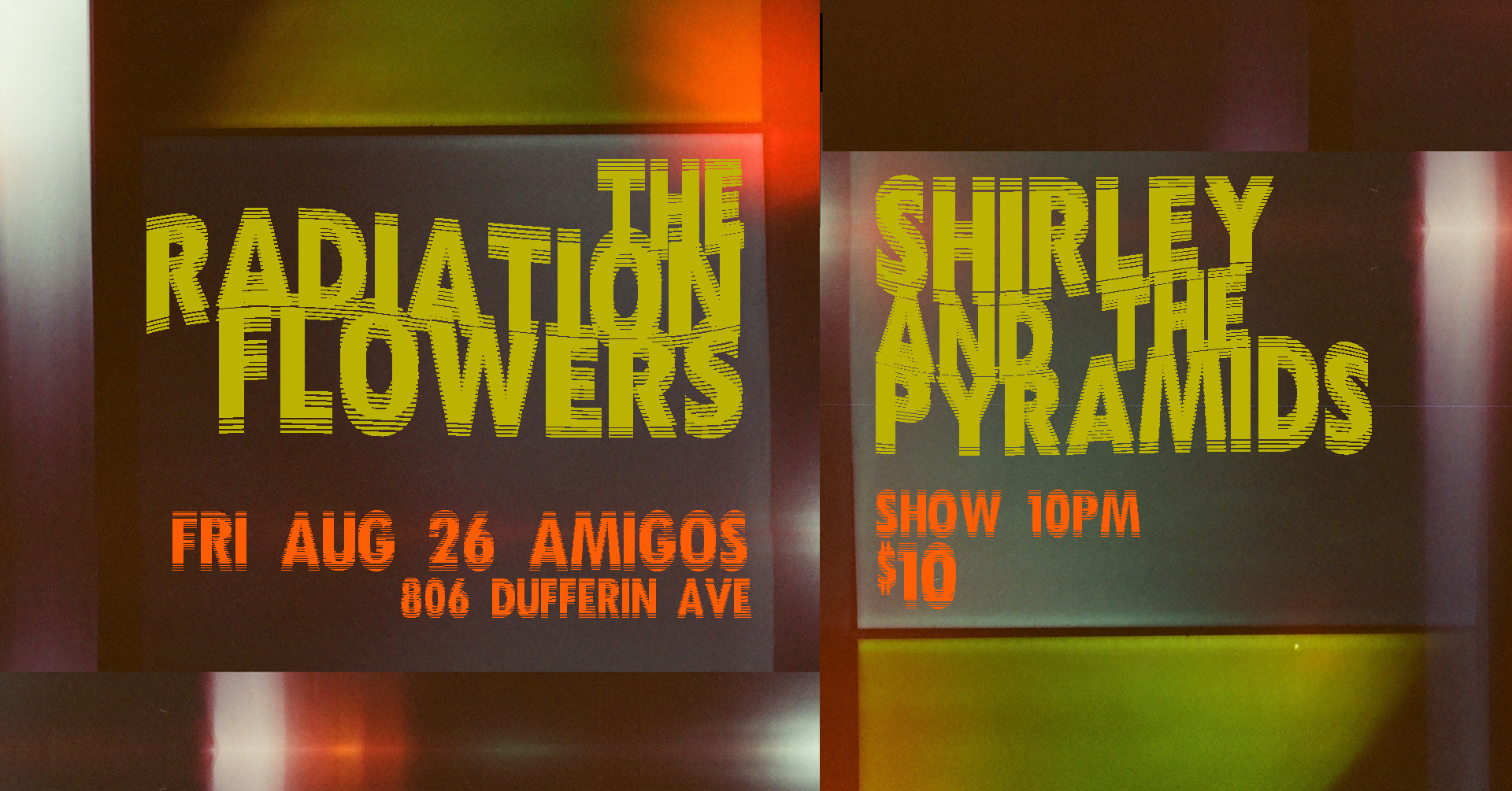 The Radiation Flowers w/ Shirley &#038; The Pyramids