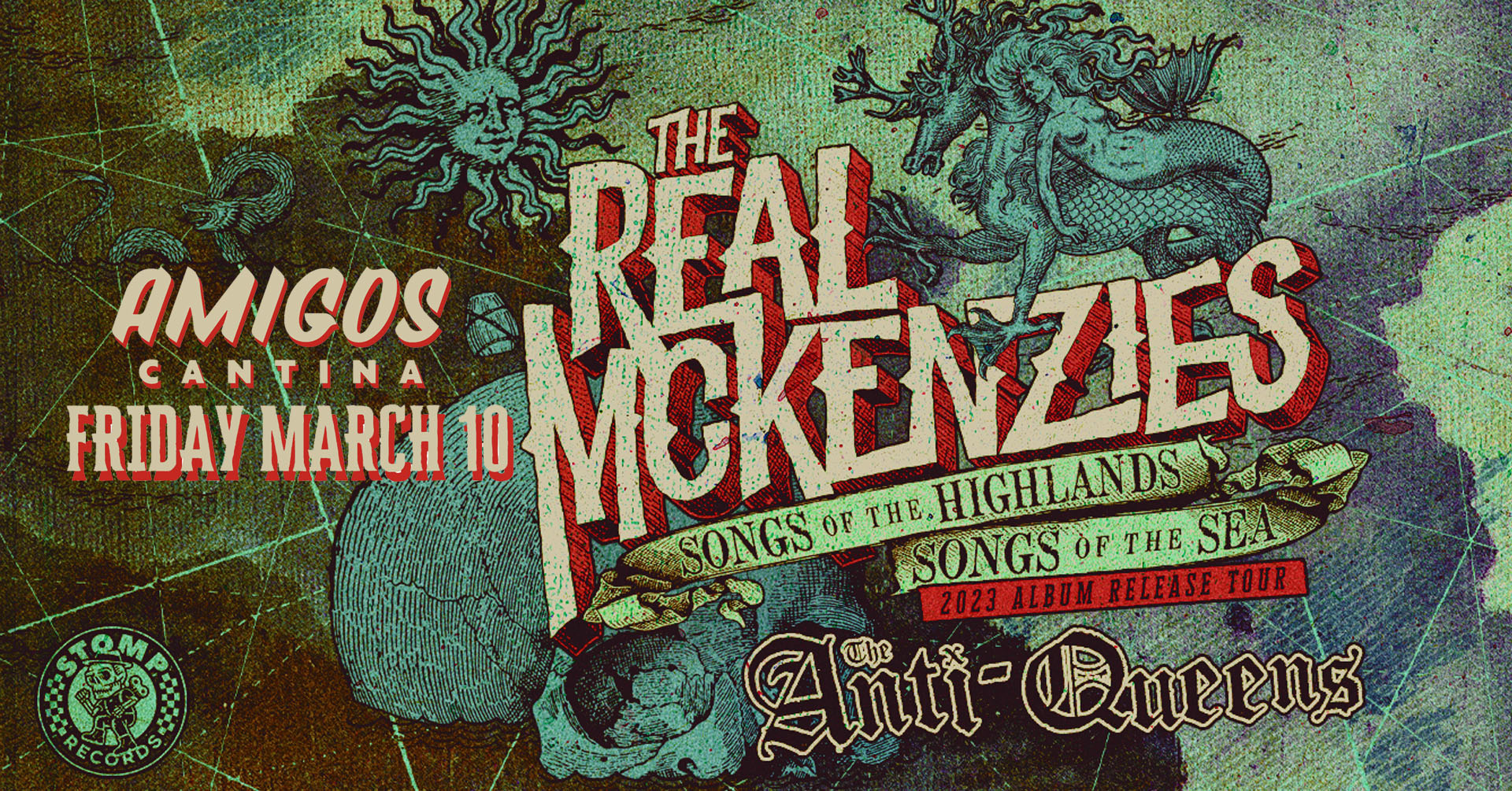 The Real McKenzies w/ The Anti-Queens