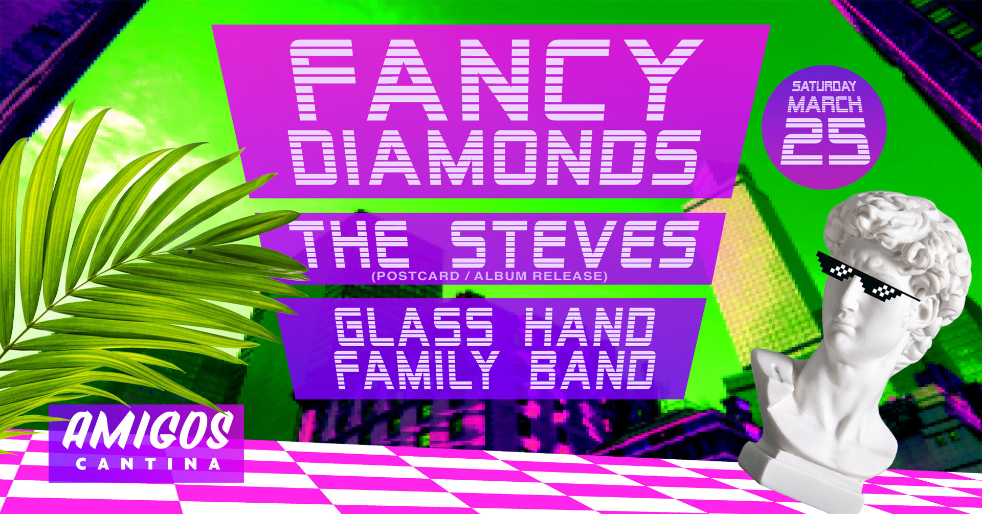 Fancy Diamonds, The Steves, Glass Hand Family Band