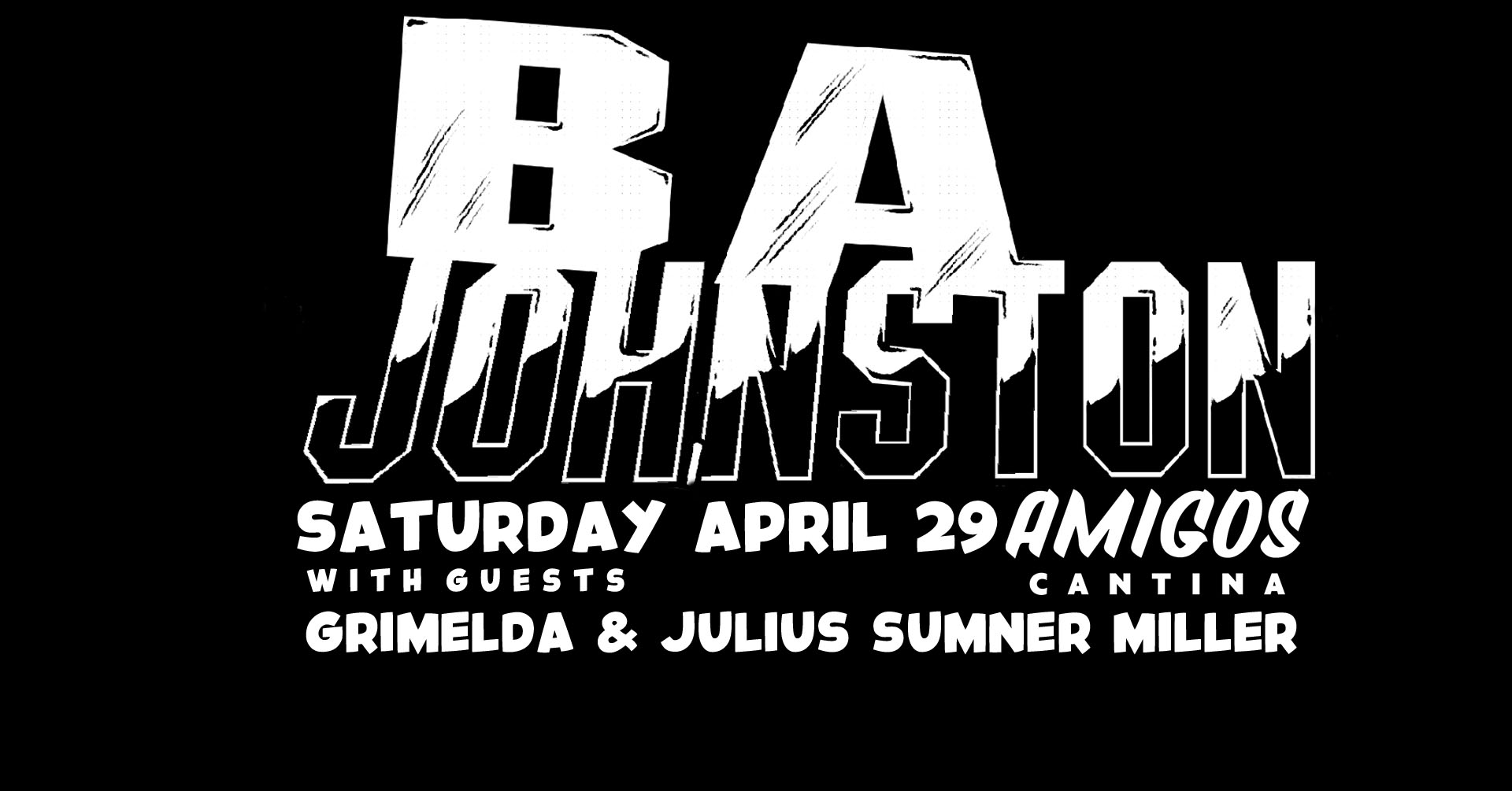B.A. Johnston w/ Grimelda and Julius Sumner Miller