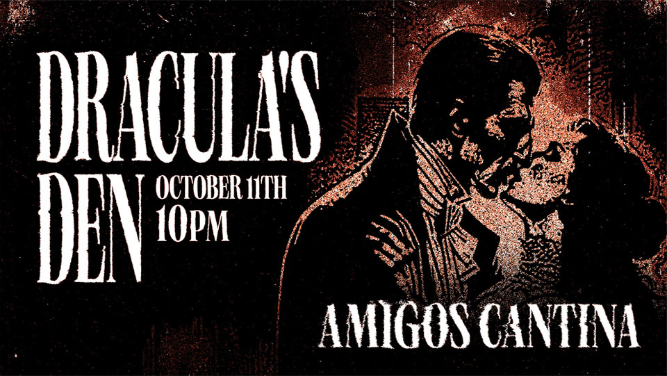 Dracula&#8217;s Den &#8211; A Vampire Themed Dance Party featuring Jeff Incarnate, Connor Rice, J Melodie, Steereo