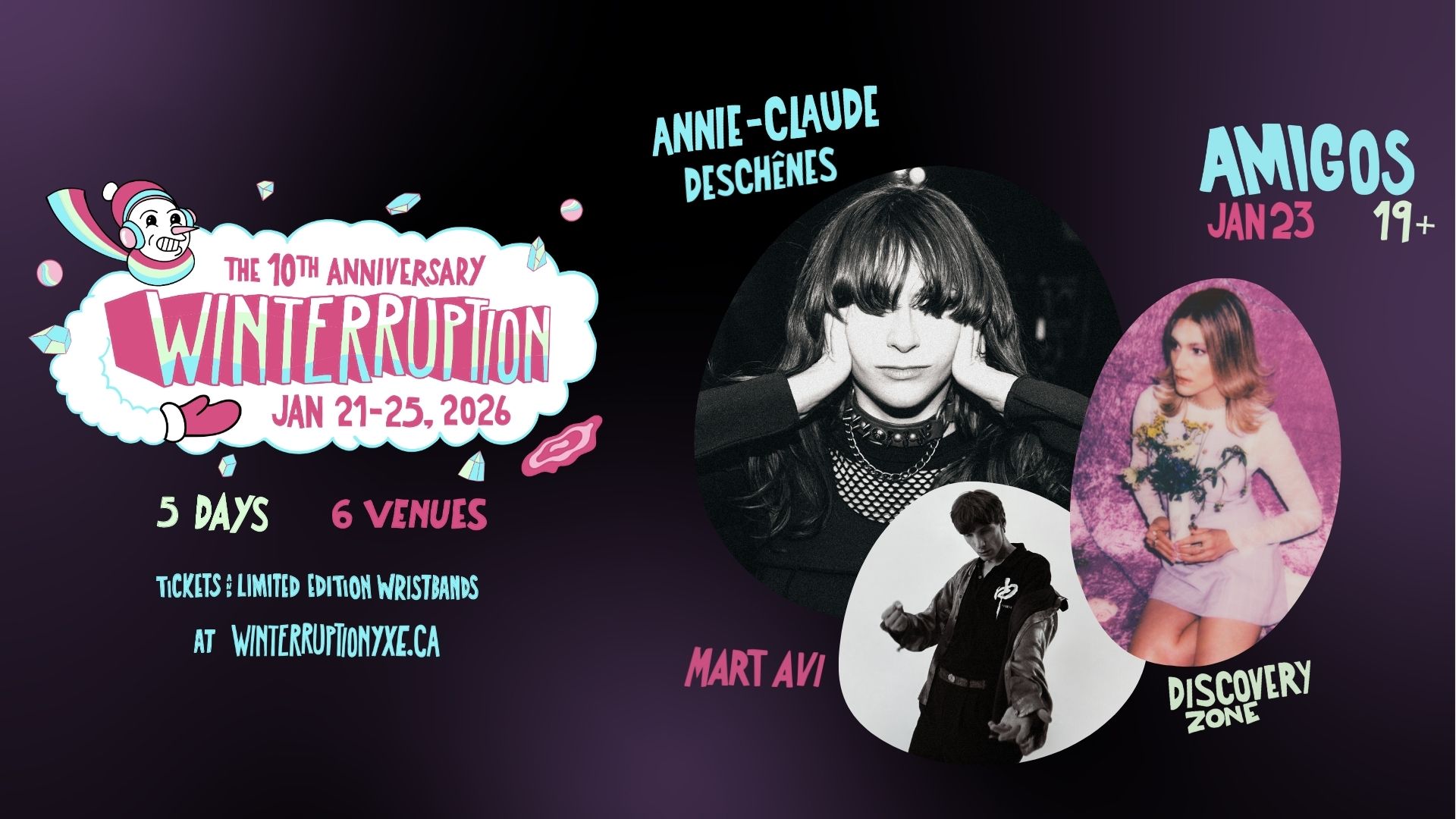 Annie-Claude Deschênes w/ Discovery Zone, and Mart Avi (Winterruption YXE 2026)
